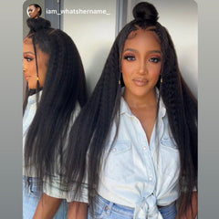 13x4/13x6 RICH Kinky Straight Frontal Wig
