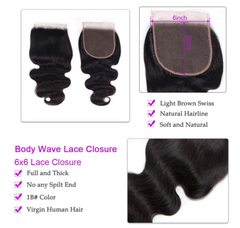 6x6 RICH Body Wave Closure