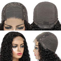 RICH 4x4 Water Wave Closure Wig