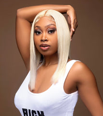 RICH #613 4x4 Straight Closure Wig