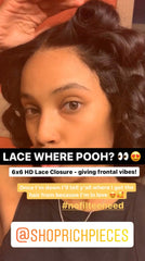6x6 RICH Body Wave HD Closure Wig