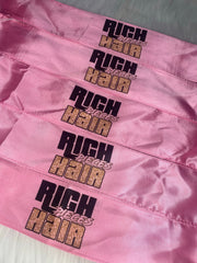 Pink Logo Silk/Satin Wraps
